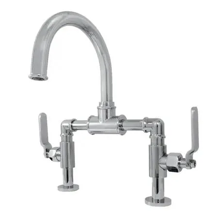 KINGSTON BRASS KINGSTON BRASS KS2171KL Whitaker one-handle metering faucet — product photo