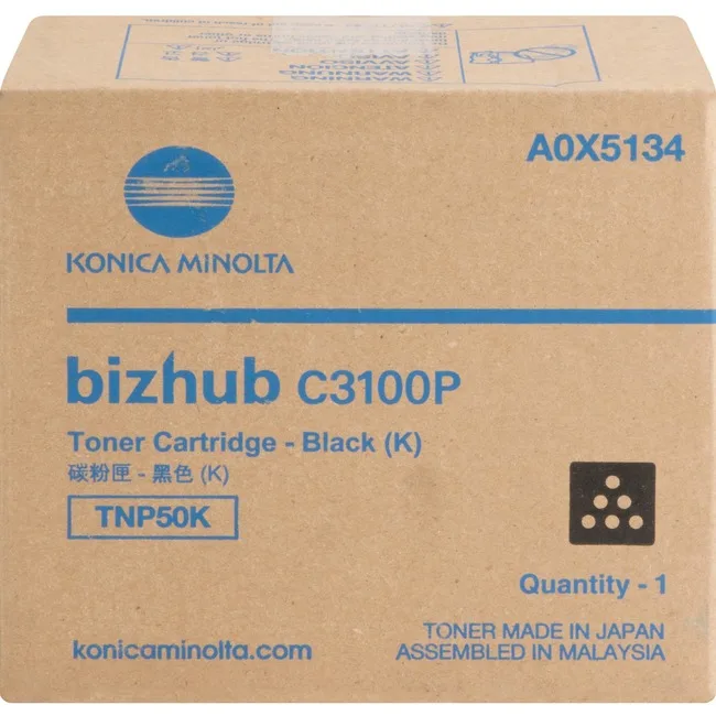 Konica Minolta Konica Minolta A0X5134 black toner cartridge 6000 pages — product photo
