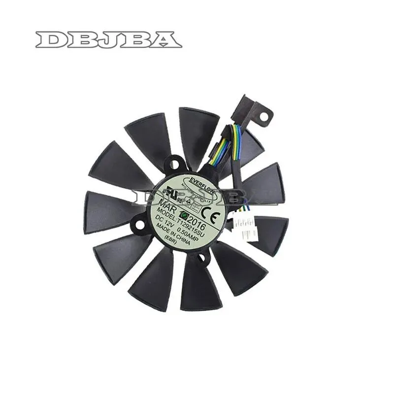 DBTLAP DBTLAP Cooling Fan GTX 980Ti 960 970 1060 1070 87mm 4Pin T129215SU — product photo