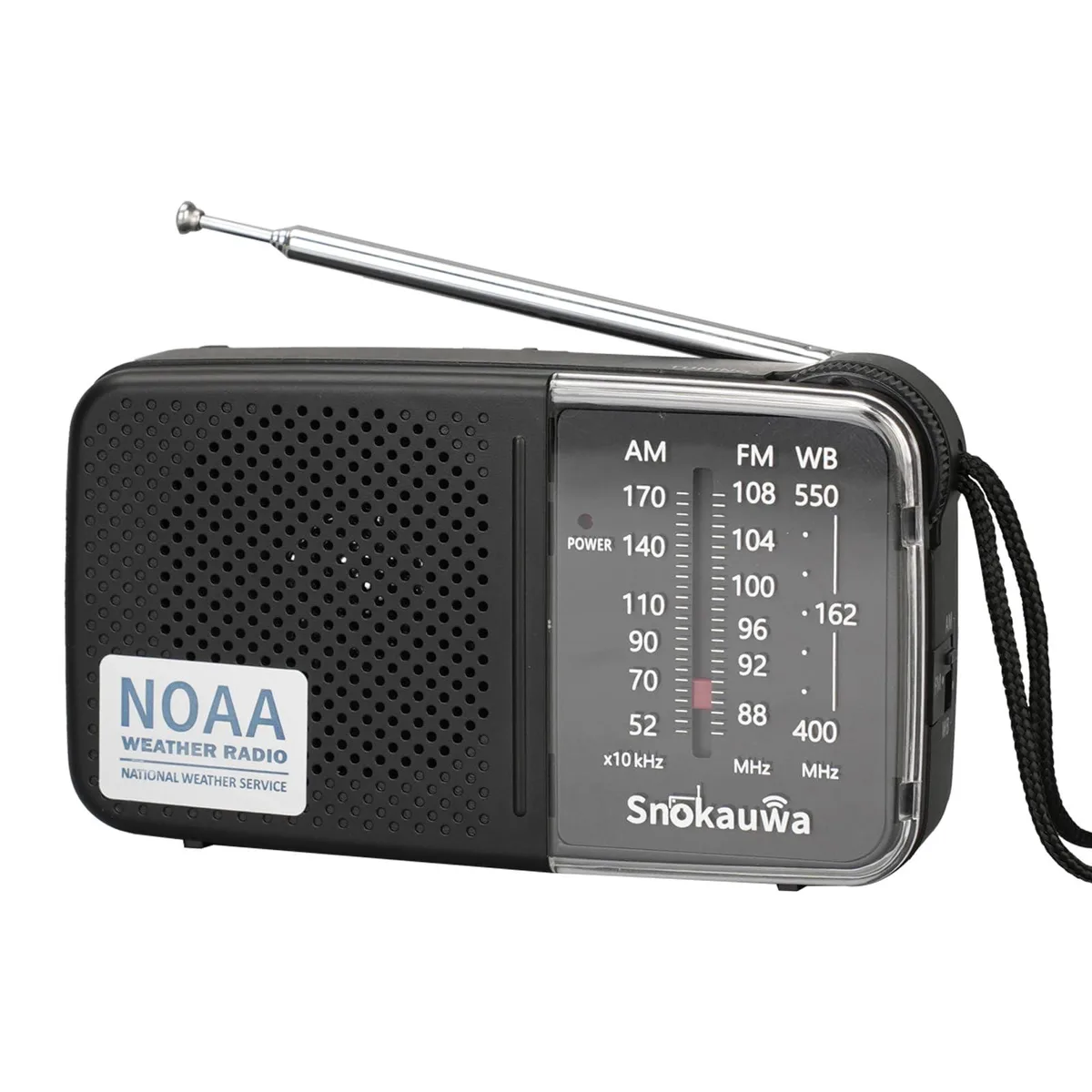  Snokauwa WR-2802 AM/FM/WB Pocket Radio — product photo