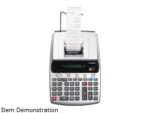 Canon Canon 2198C001 printing calculator 12-digit 3.7 lines/sec — product photo