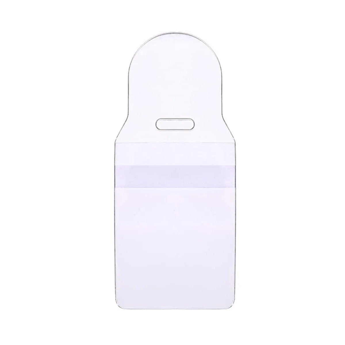  Small USB Flash Drive Holders Resealable Flap Clear Bags 25 Pack — product photo