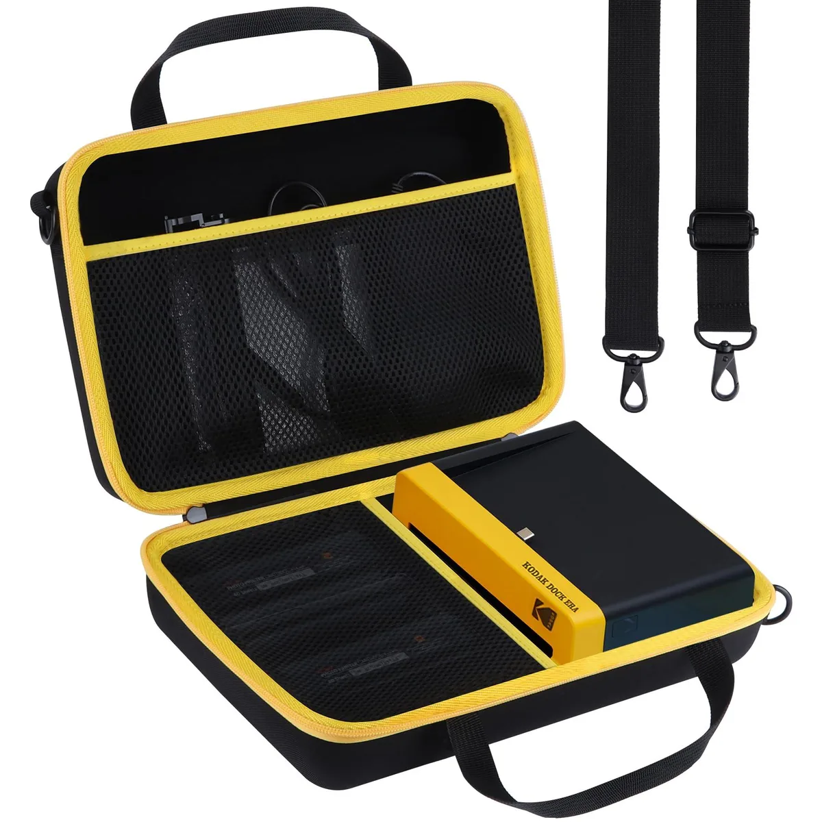 Lebakort B377 nylon hard-shell case with hand strap and shoulder strap for KODAK Dock ERA Plus printer