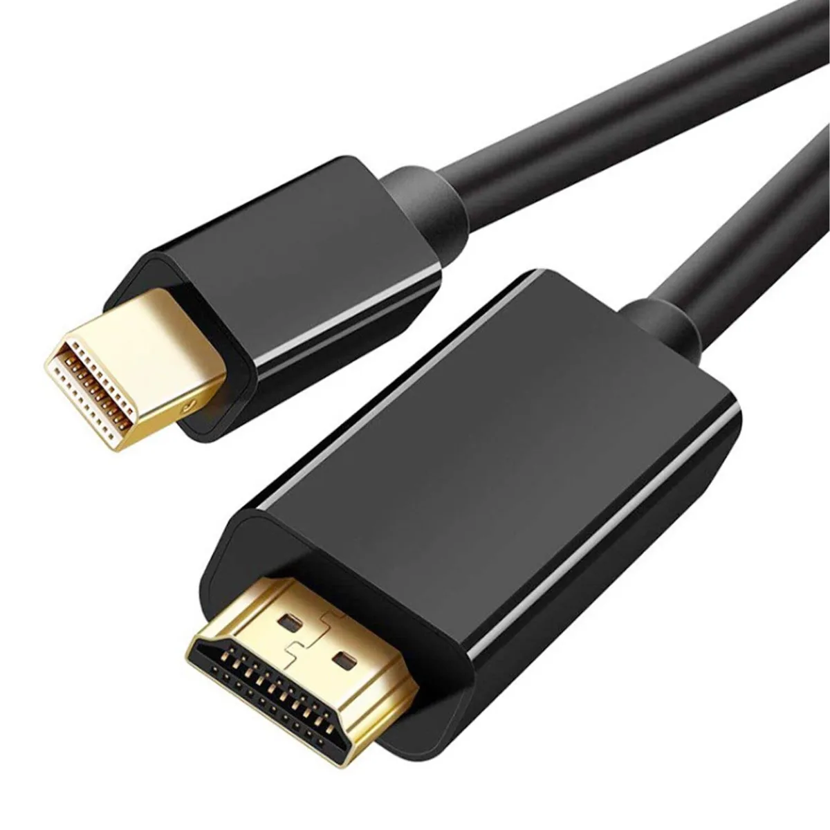 Kirzi Kirzi Mini DisplayPort to HDMI Cable 4K 60Hz 10ft — product photo