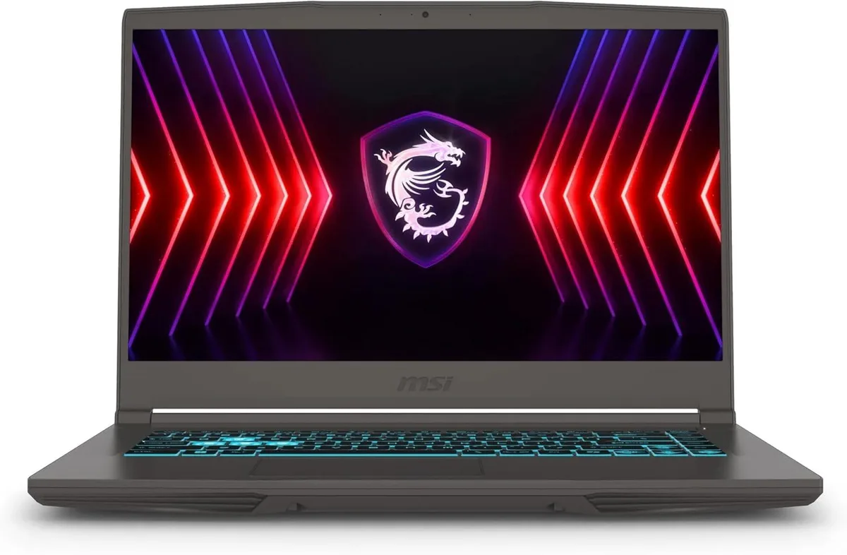 MSI MSI Thin 15 gaming laptop 15.6 144Hz Ryzen 5 7535HS RTX 4050 32GB 2TB — product photo