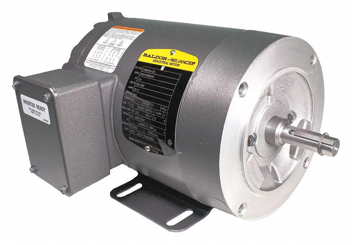 Baldor Electric Baldor Electric CNM3454/35 Three-Phase Motor 1/4 HP 56C — product photo