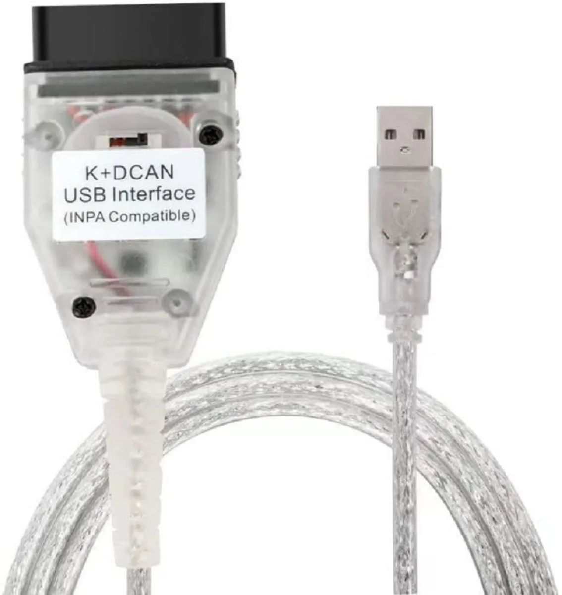 TaoTao TaoTao Inpa K+D CAN USB OBD2 Cable FT232RL Switch BMW 1998-2019 — product photo