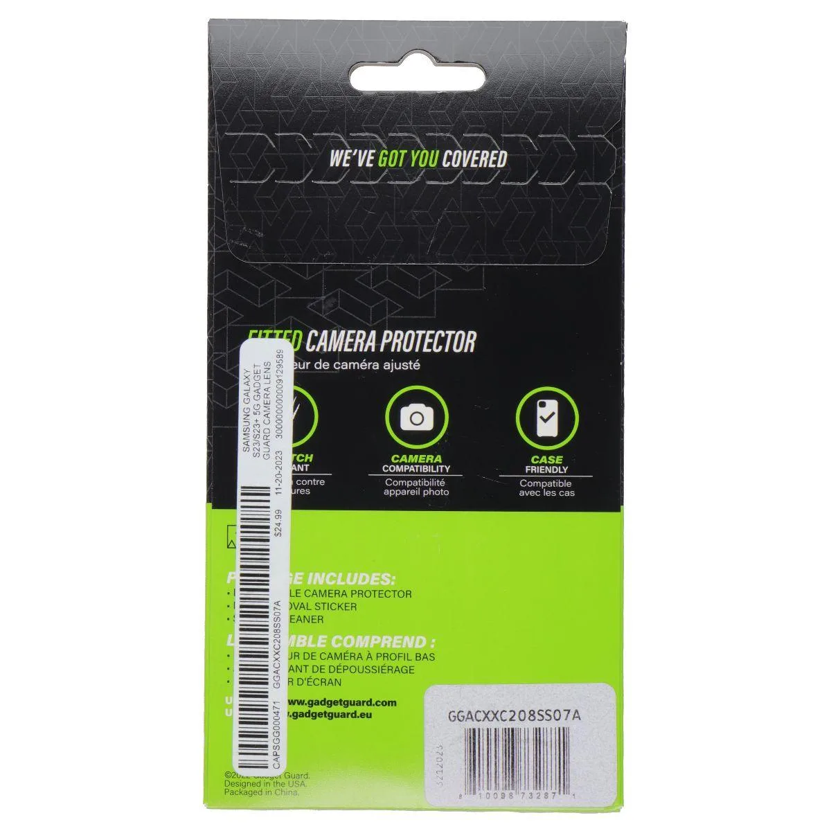 Invisible Gadget Guard Invisible Gadget Guard Camera Protector for Samsung Galaxy S23 and S23+ — product photo