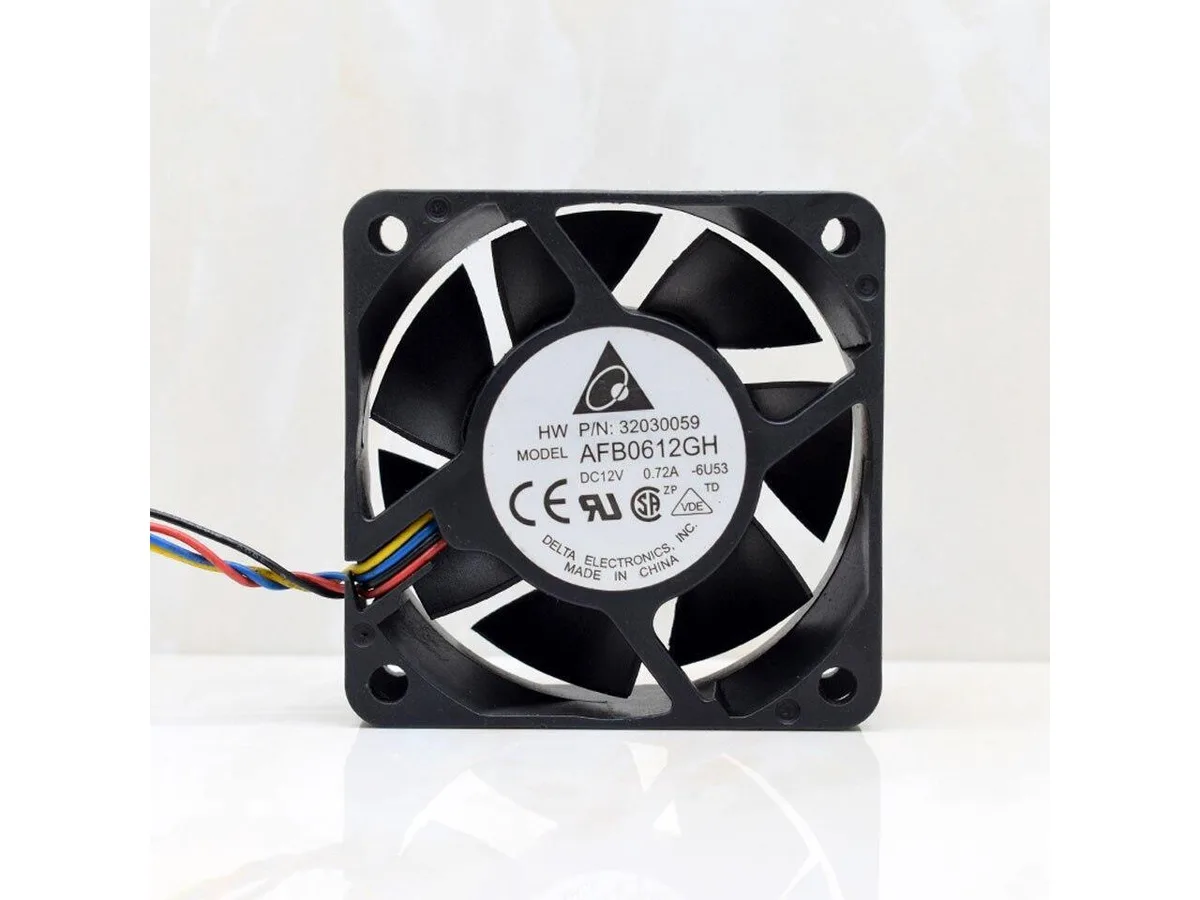 Fans Fans AFB0612GH 6025 60mm 12V 0.72A 4-pin PWM case fan — product photo