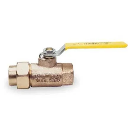 Apollo Valves Apollo Valves 7030101 1/4" FNPT Bronze Ball Valve Single Union — product photo