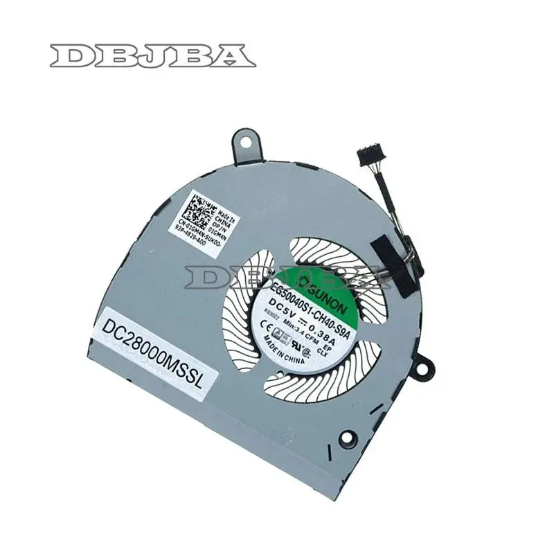 DBTLAP DBTLAP Cooling Fan 4Pin DC5V 0.38A for EG50040S1-CH40-S9A DPN 01GM4N — product photo