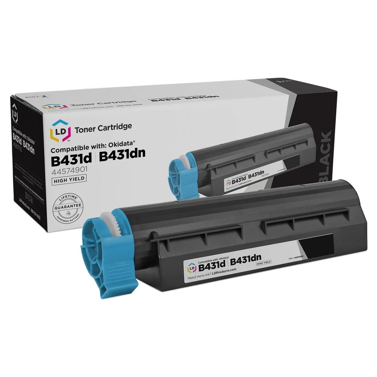 LD Products LD Products 44574901 High Yield Black Toner Cartridge 10000 pages — product photo
