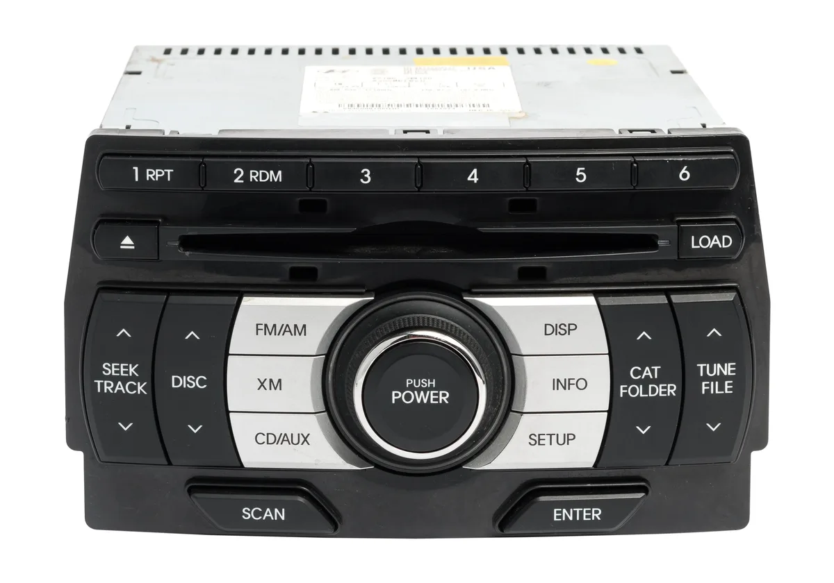 1 Factory Radio 1 Factory Radio 96190-2M120 AM FM 6 Disc CD Player MP3 Satellite Ready receiver — product photo