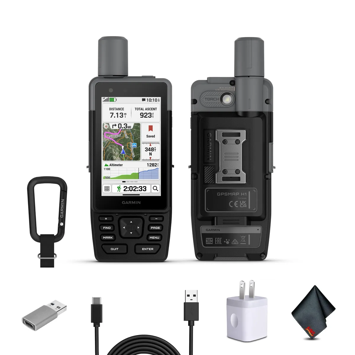 Garmin Garmin GPSMAP H1 3.5 inch Handheld GPS Navigator Bundle — product photo