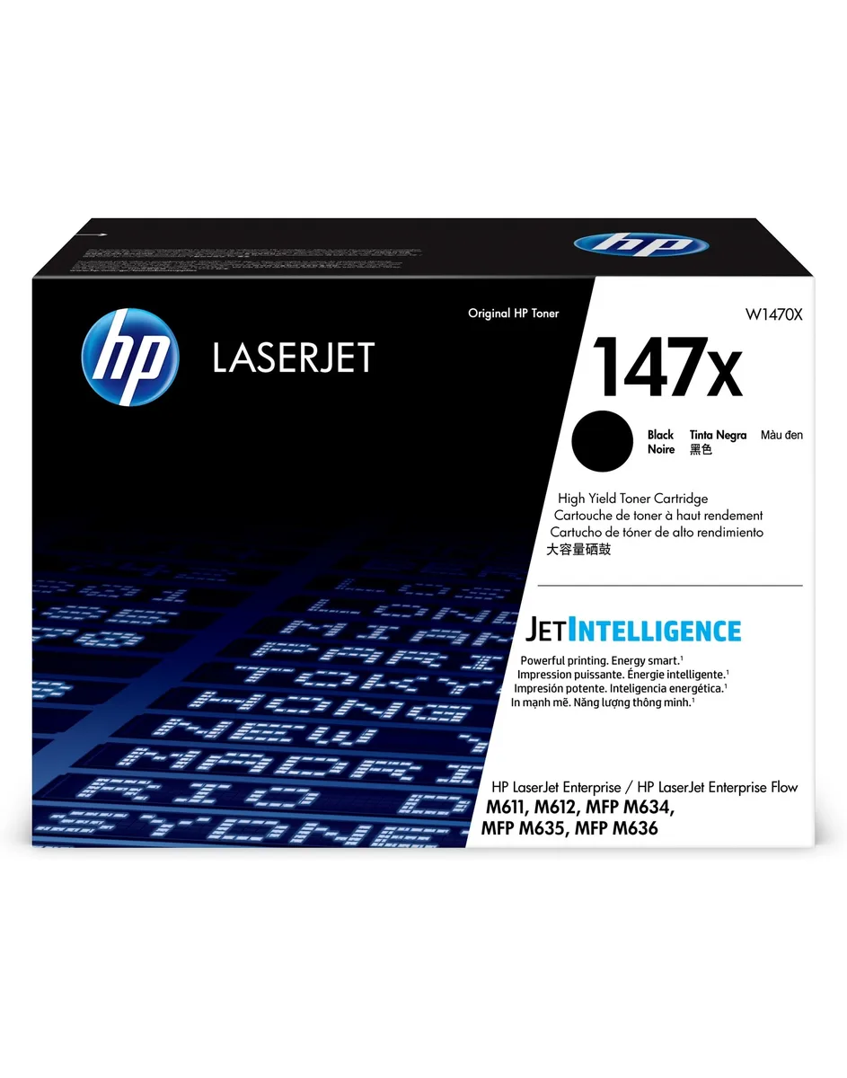 HP HP W1470X 147X High Yield Black Toner Cartridge ~25,200 pages — product photo