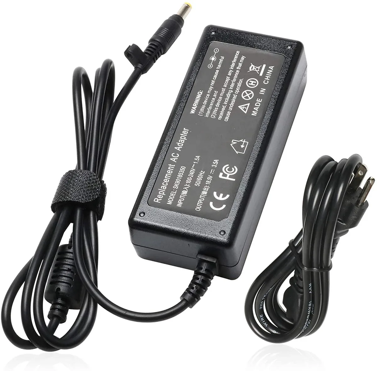 myVolts myVolts 65W 18.5V 3.5A Laptop Charger 4.8×1.7mm Tip — product photo