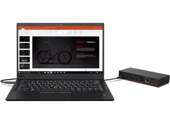 Lenovo Lenovo 40B20135US docking station, dedicated graphics — product photo