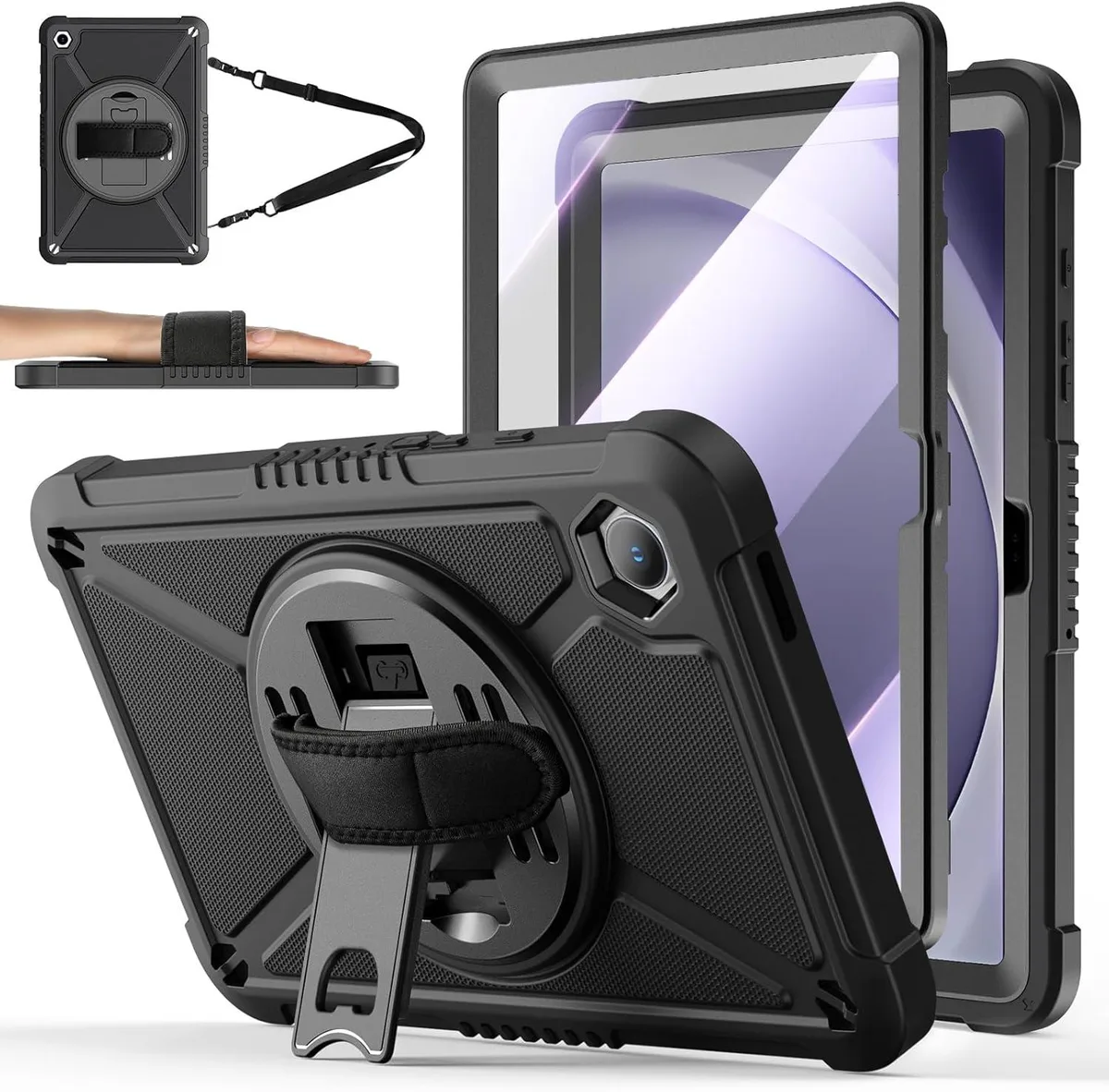 Boxwave Boxwave Galaxy Tab A9+ 11 2023 Shockproof Case Black — product photo