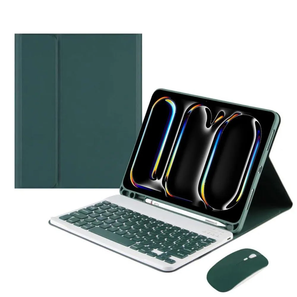 Timoom Timoom Detachable Bluetooth Keyboard Mouse Case 11" 2025 Green — product photo