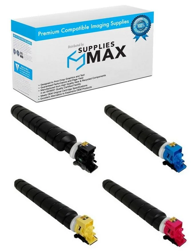SuppliesMax SuppliesMax TK-8529MP Toner Cartridge Combo Pack (BK/C/M/Y) — product photo