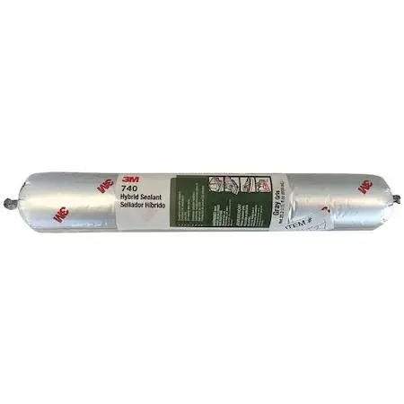 Gray 3M 740 UV polymer adhesive sealant in 20 oz sausage pack