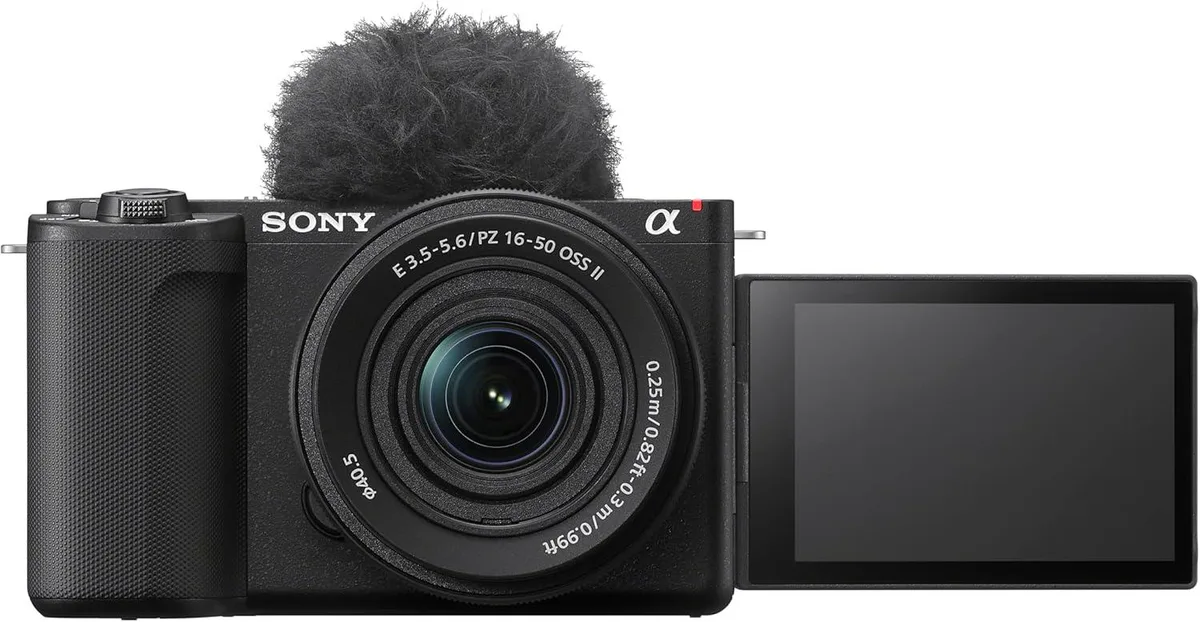 Sony Sony Alpha ZV-E10 II Mirrorless Camera with 16-50mm f/3.5-5.6 OSS II Lens Black — product photo