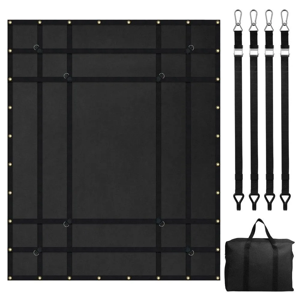 VEVOR VEVOR Heavy Duty Cargo Net 72" x 57" Adjustable Buckles &amp; S-Hooks — product photo