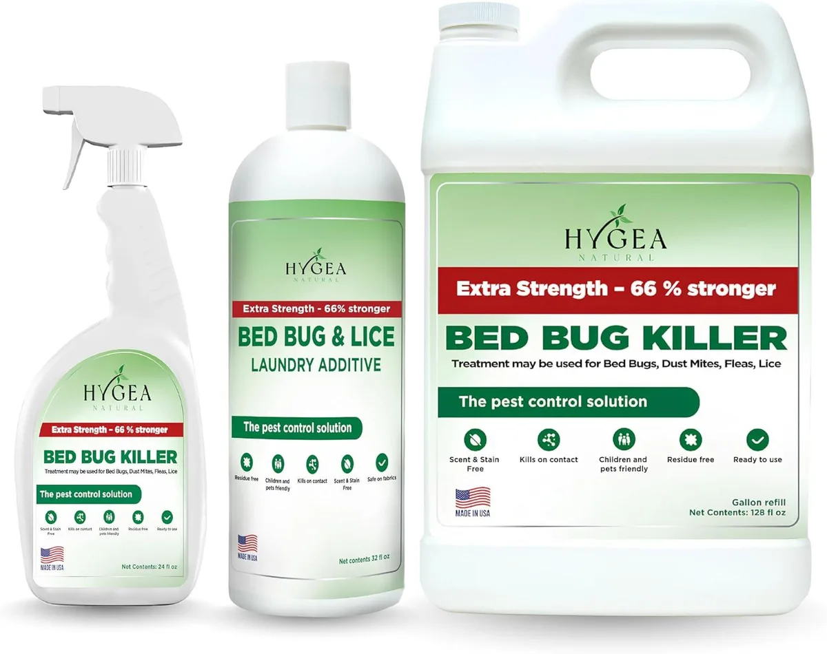 Hygea Natural Hygea Natural Bed Bug &amp; Mite Kit 24oz 1 Gal 32oz — product photo