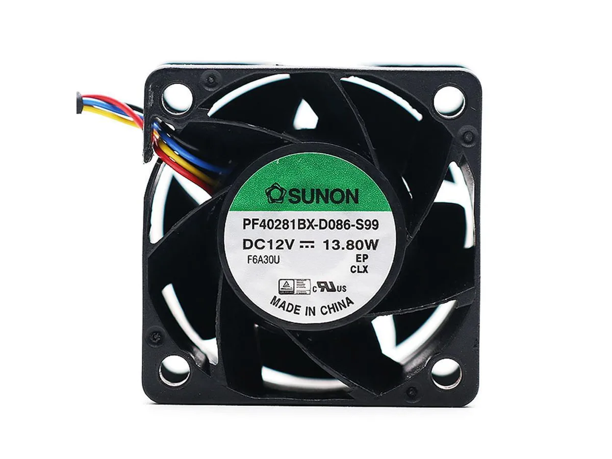 Fans Fans PF40281BX-D086-S99 40x40x28mm 12V PWM case fan — product photo