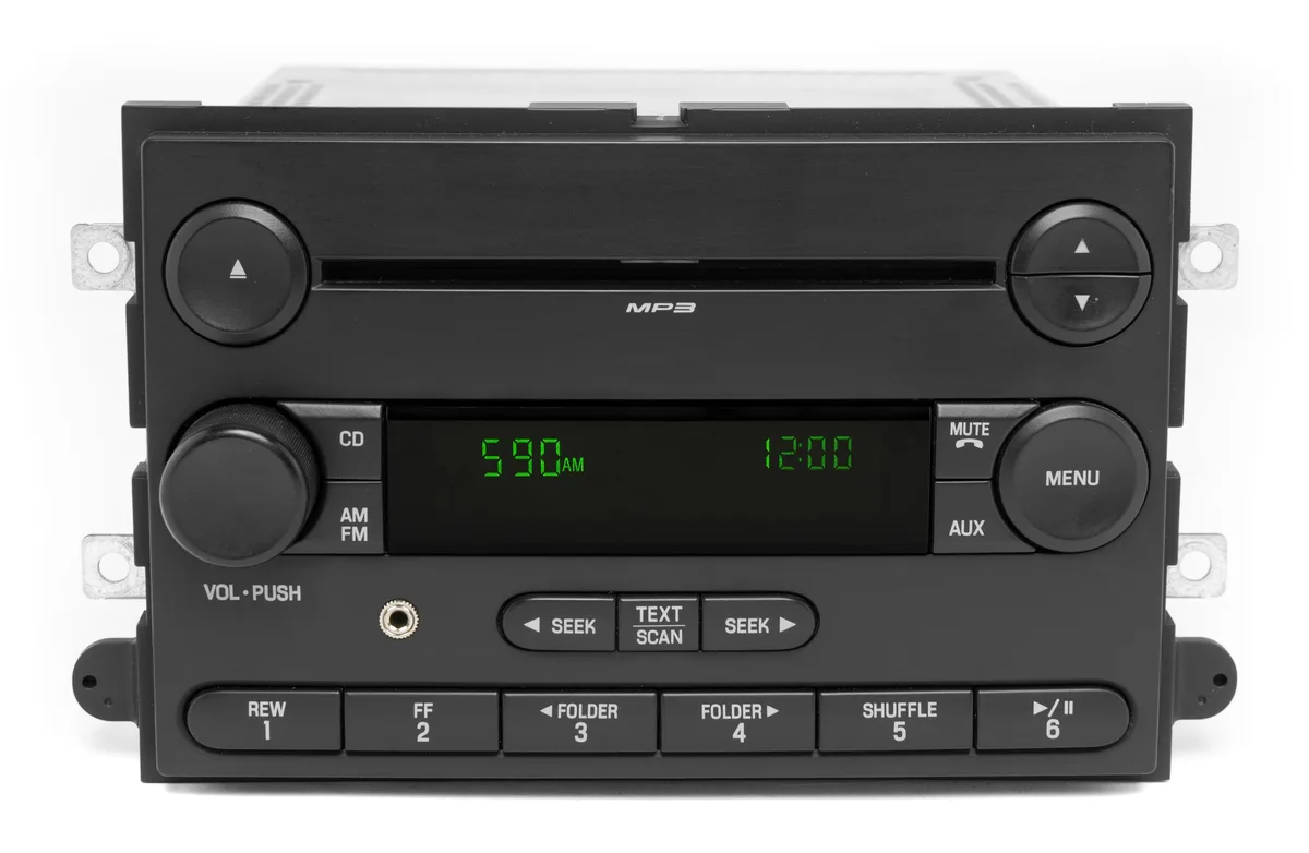 1 Factory Radio 1 Factory Radio 2007 Ford Fusion AM FM CD Receiver 7L3T-18C869-BE — product photo