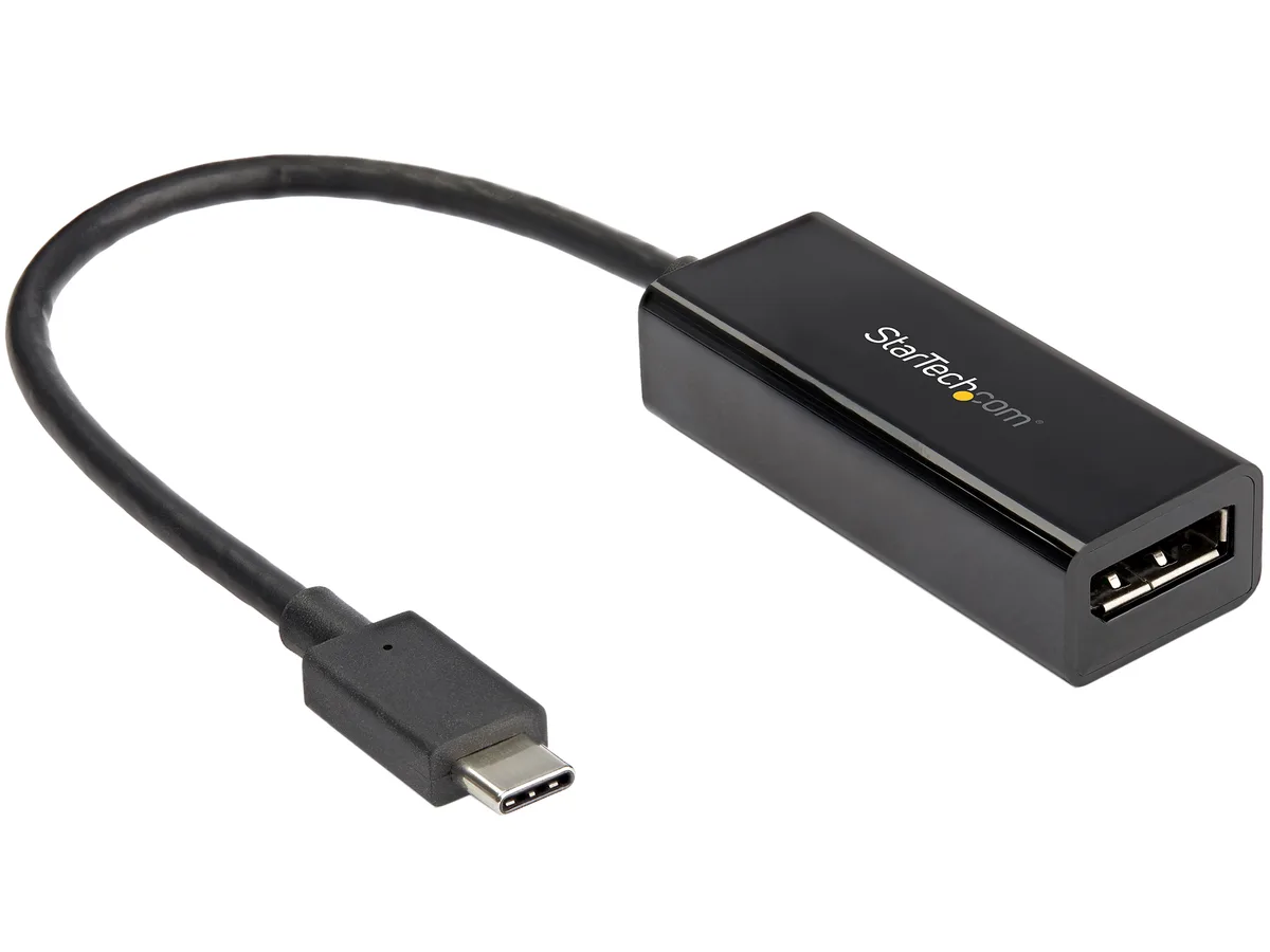 STARTECH STARTECH CDP2DP14B USB-C to DisplayPort Adapter 8K 60Hz HBR3 Thunderbolt 3 — product photo