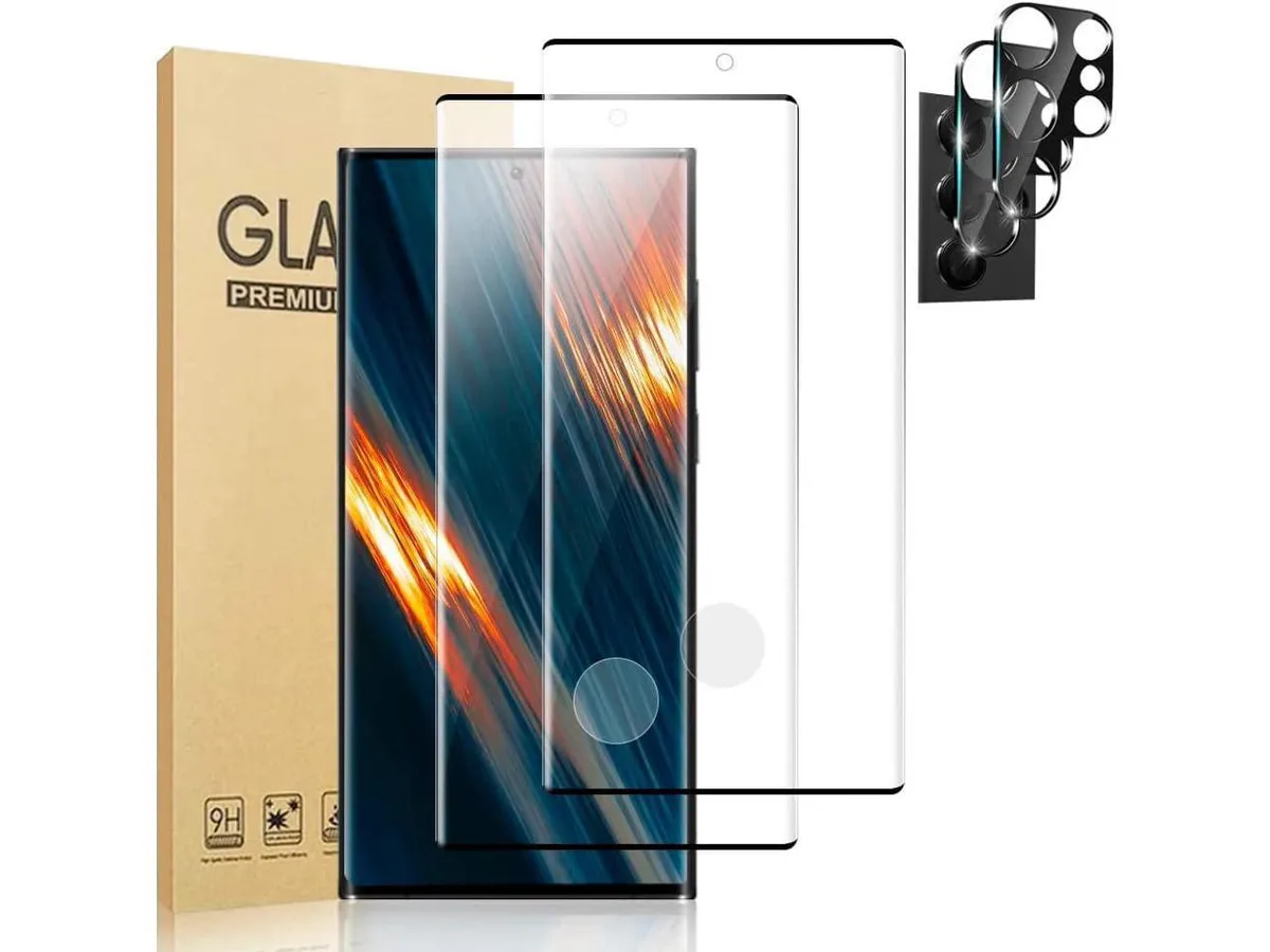 BONAEVER BONAEVER 2+2 Pack Screen Protector for Galaxy S23 Ultra 6.8 Inch — product photo