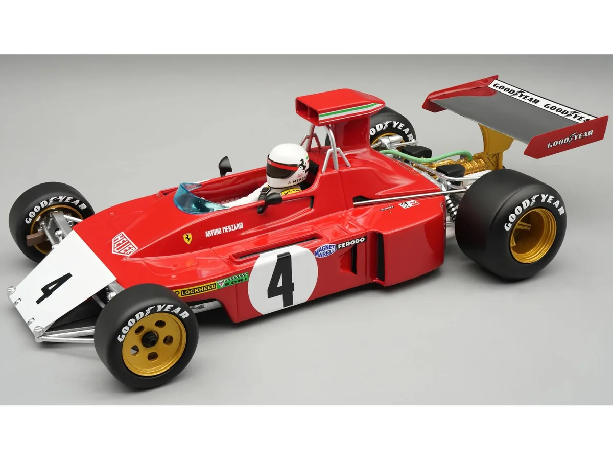 Tecnomodel Tecnomodel Ferrari 312B3-73 #4 1973 Canadian GP 1/18 Mythos Limited 35 hobby collectible — product photo