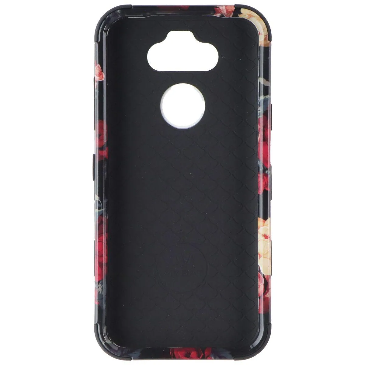 Mybat Mybat TUFF Dual Layer Case for LG K31 Aristo 5 Fortune 3 Roses Black — product photo