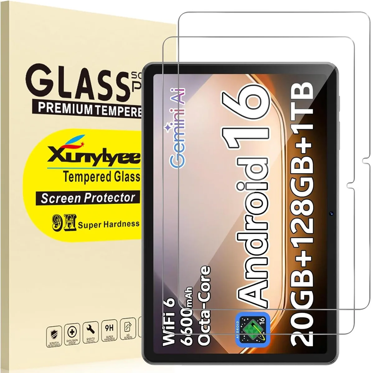 Leelbox Leelbox SHARECLOUD 10.1 inch Screen Protector 2 Pack — product photo