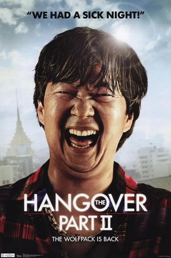 Poster print of Mr Chow from The Hangover Part II, 24 by 36 inches, glossy paper finish
