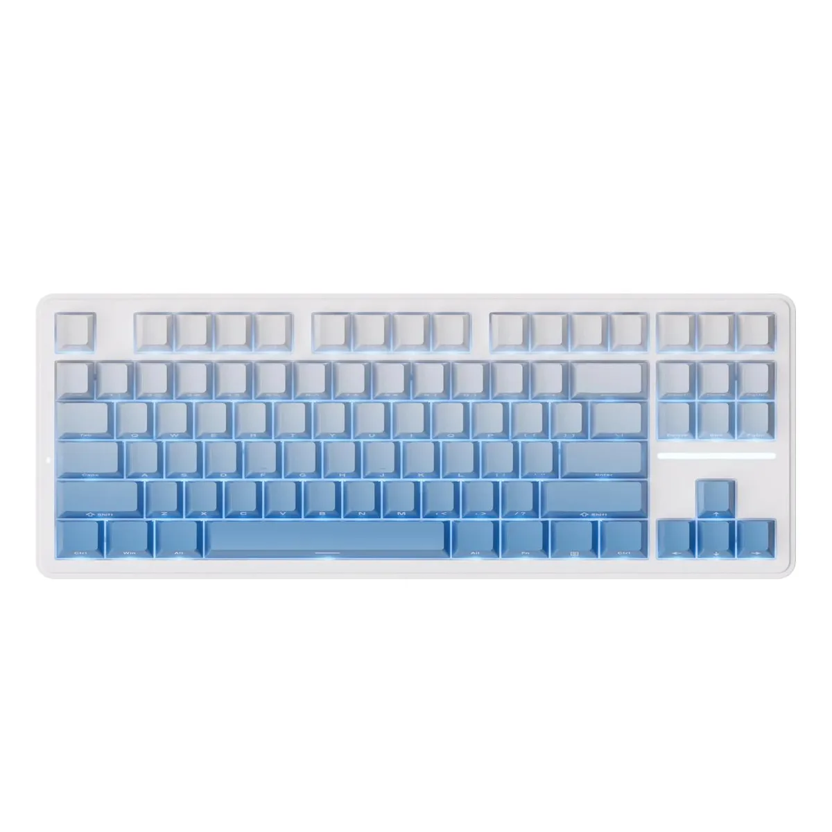 Vszerda Vszerda A87 Pro TKL Gasket Hot-Swap Tri-Mode RGB Glacier Blue — product photo
