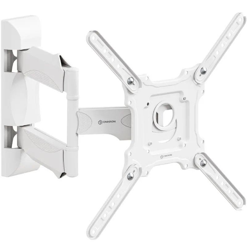 ONKRON ONKRON M4-W Full Motion TV Mount 32-65" 77 lbs White — product photo