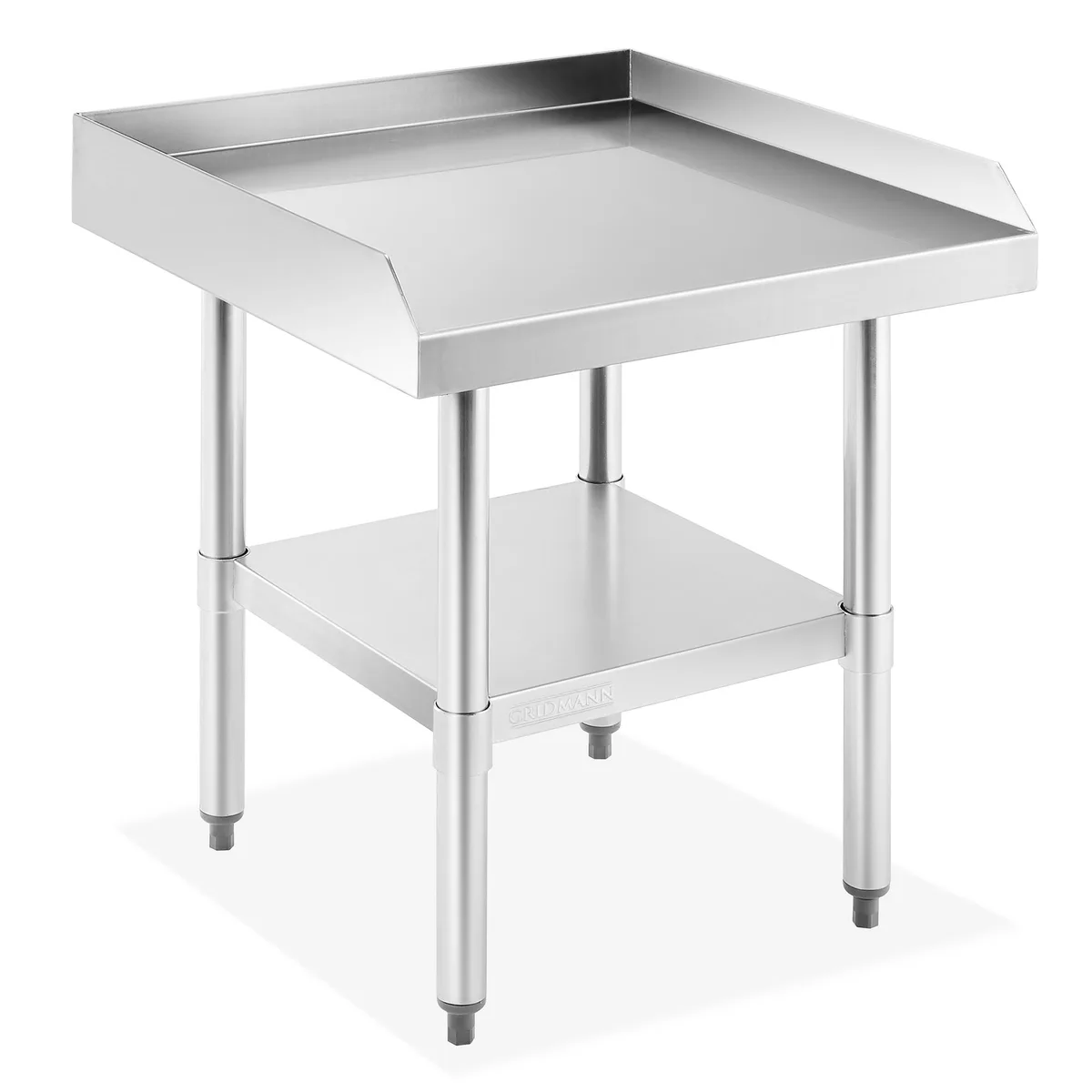 Gridmann Gridmann NSF 16-Gauge 430 Stainless 24" Equipment Stand with Undershelf — product photo