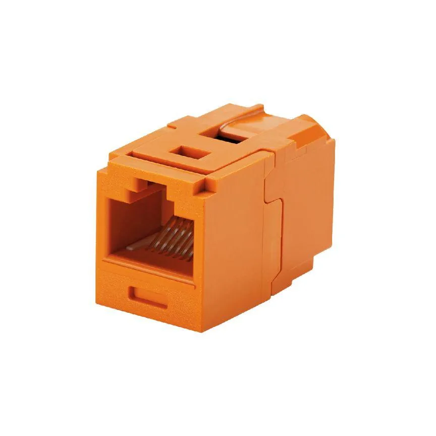 Panduit Panduit CC688OR Cat6 RJ45 Coupler Adapter Orange — product photo