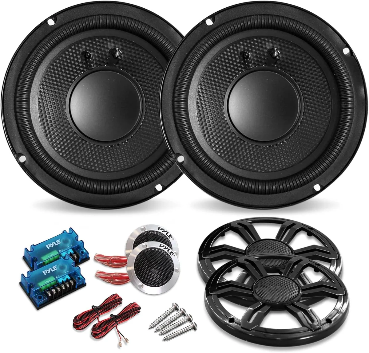 Pyle Pyle 6.5" 3-Way Component Speaker Kit PLD63C — product photo