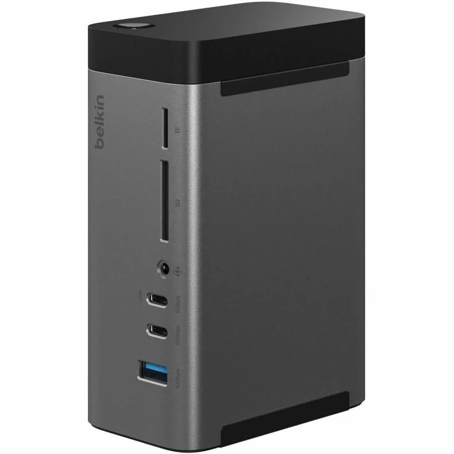 Belkin Belkin INC020TTSGY 11-in-1 USB-C Docking Station 10 Gbps 146W PD Triple Display Grey — product photo