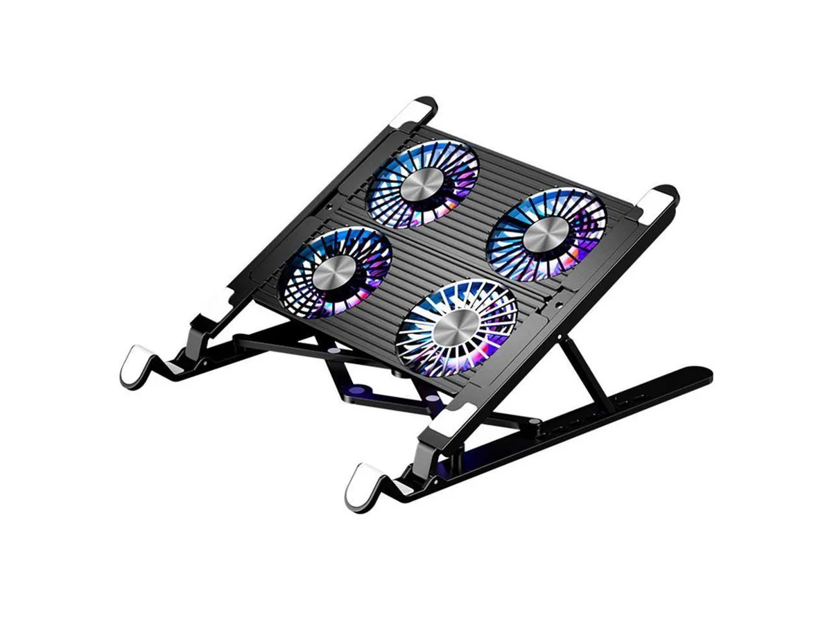 IXJYLCPC IXJYLCPC Laptop Cooling Pad 4 Fans 11-17.3" Foldable Adjustable Stand — product photo