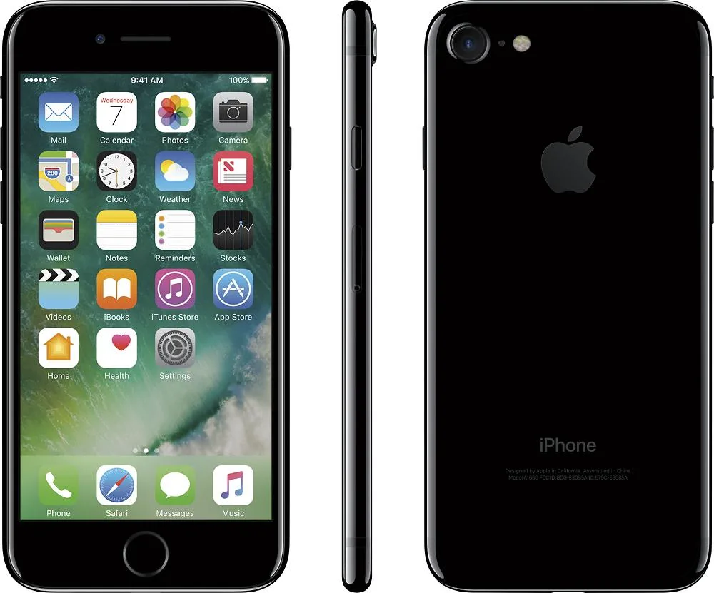 Apple Apple iPhone 7 A1660 32GB Jet Black Prepaid — product photo