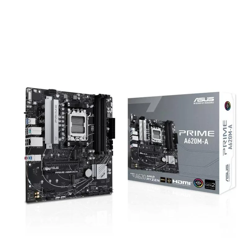 Green micro-ATX board with silver heatsinks and RGB lighting