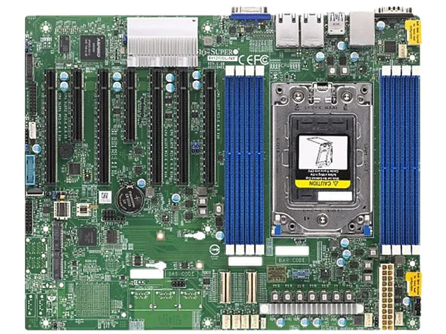 Supermicro Supermicro MBD-H12SSL-NT-B server motherboard SP3 EPYC 7002/7003 2.2TB DDR4 3200 8 DIMM — product photo