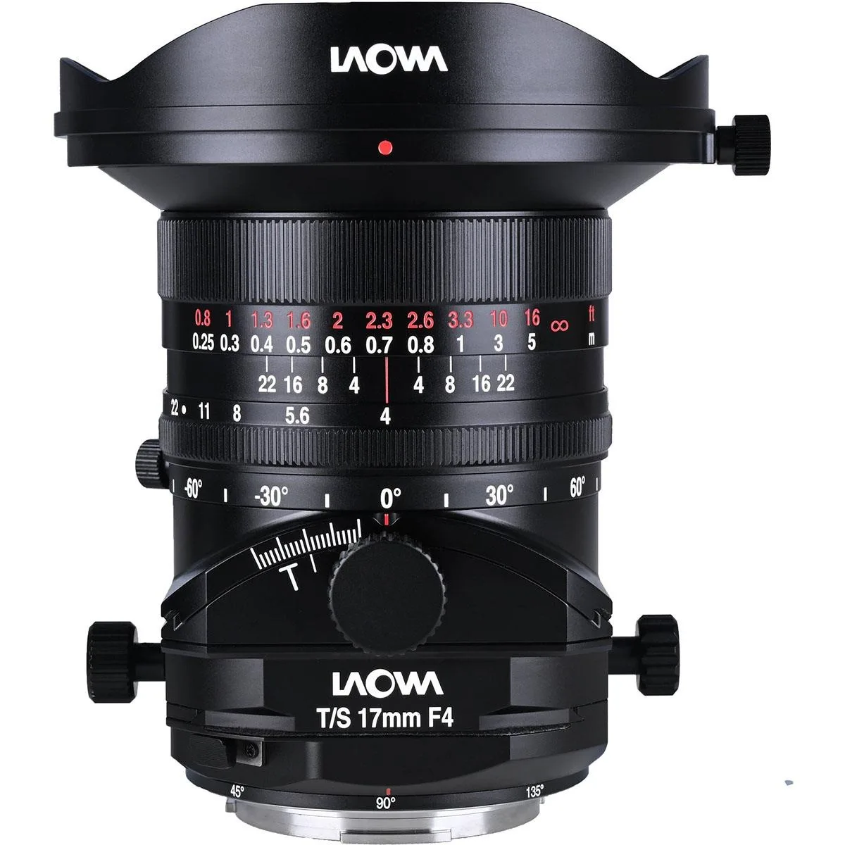 Venus Optics Venus Optics Laowa 17mm f/4 Zero-D Tilt-Shift camera lens Canon RF — product photo