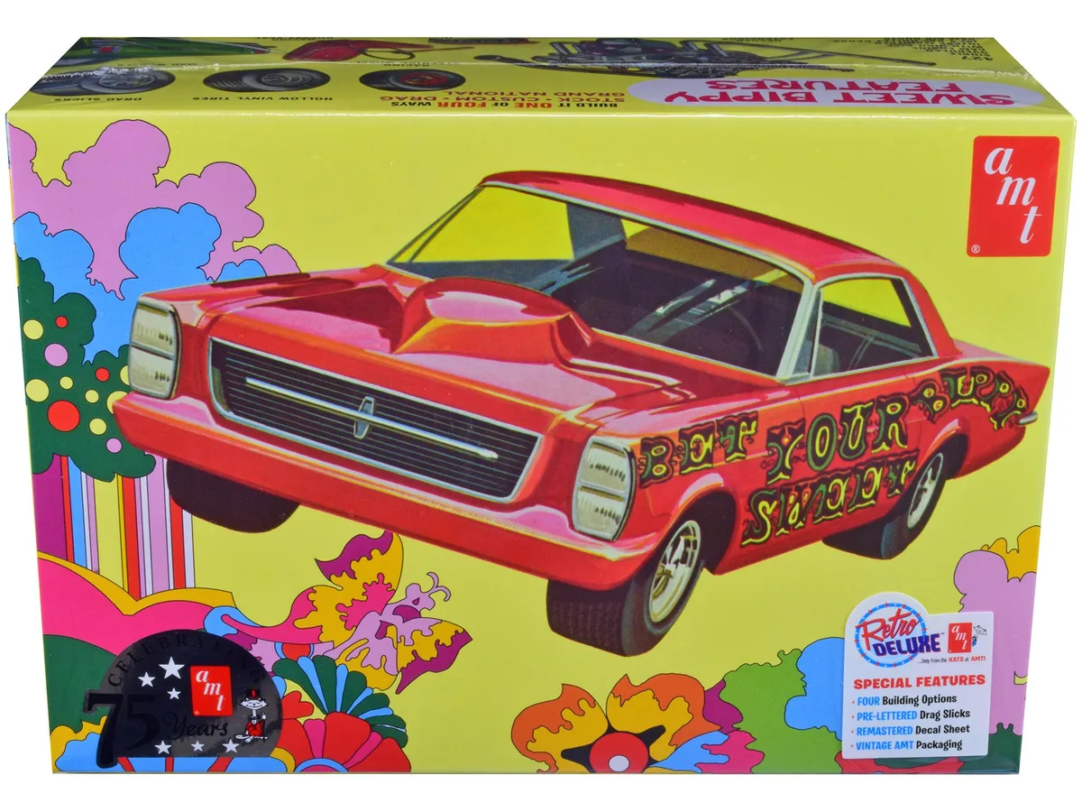 AMT AMT 1966 Ford Galaxie 500 Hardtop "Sweet Bippy" 1/25 Scale Model Kit — product photo