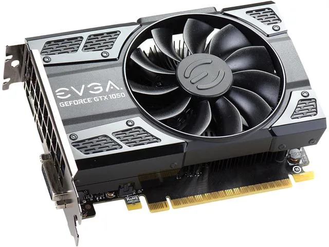 EVGA EVGA GeForce GTX 1050 Ti SC GAMING 4GB GDDR5 graphics card — product photo