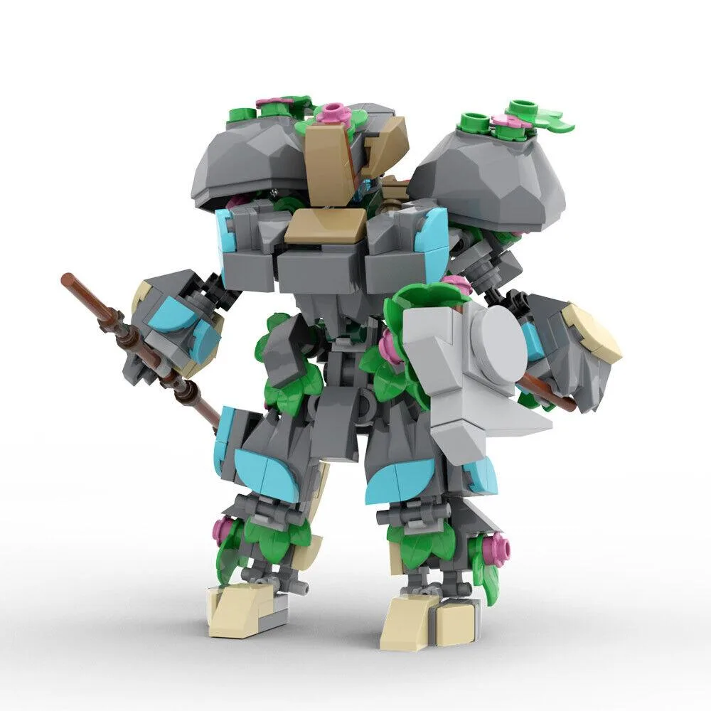 ZITIANYOUBUILD ZITIANYOUBUILD Forest Defender Robot Mech 283 Pieces Building Set — product photo
